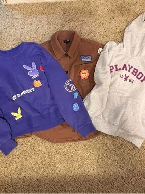 Playboy Set of 3 Sweatshirts